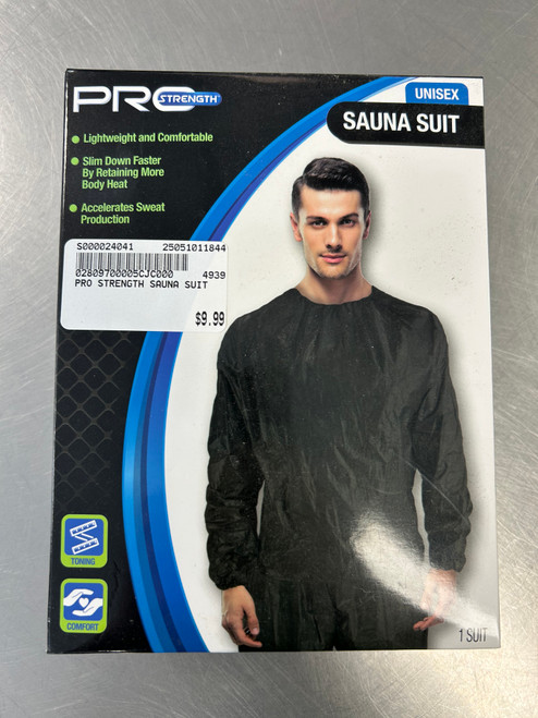 Vist Large View of Product Image Which is NEW Pro Strength Sauna Suit Unisex L/XL