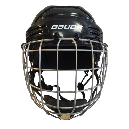 Vist Large View of Product Image Which is Used Bauer POND Helmet Cage Combo Black SM 11749-S000184664