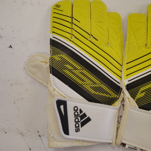 Vist Large View of Product Image Which is Used Select ADIDAS Soccer Goalie Gloves Yellow 4