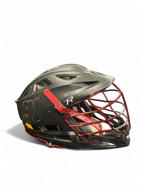 Used Cascade R Lacrosse Helmet Black SM 11863-S000021748