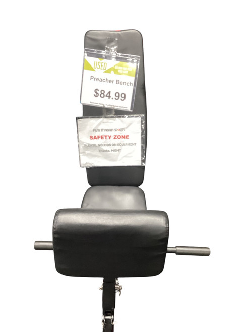 Vist Large View of Product Image Which is Used PREACHER BENCH Arm Curl Bench