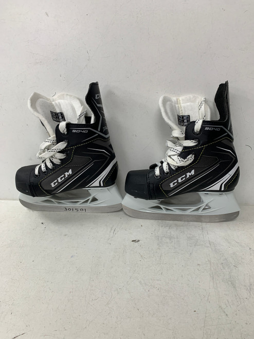 Vist Large View of Product Image Which is Used CCM TACKS 9040 Youth Hockey Skate Youth 11.0 11891-S000301501