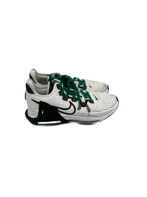 Vist Large View of Product Image Which is Used Nike LeBron Wintess 6 Mens 9 White Basketball Shoes 11692-S000135448