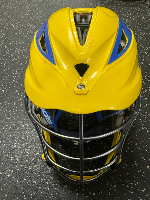 Used Cascade CASCADE PRO-7 CRABS Lacrosse Helmet Yellow One Size 11849-S000027393
