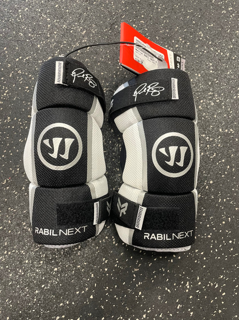 Used Warrior RABIL NEXT ELS Lacrosse Arm Pads/Guards Black SM 11726-S000280544