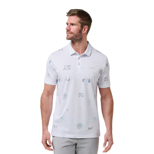 Vist Large View of Product Image Which is Bauer X Travis Mathew Snow Chance Polo #1066514
