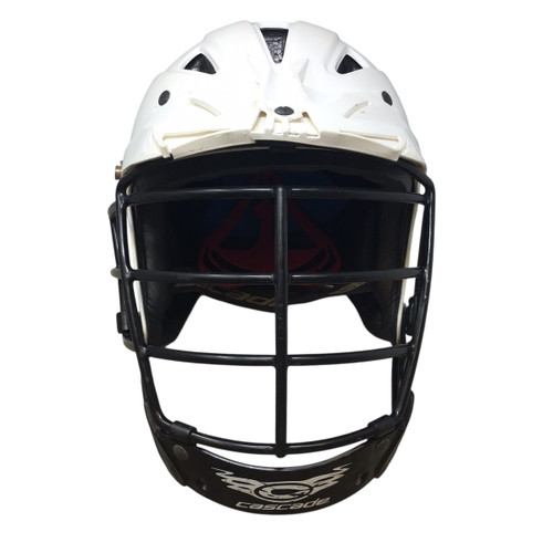 Used STX STALLION 100 Lacrosse Helmet White SM