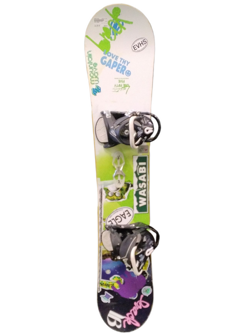 Vist Large View of Product Image Which is Used ZION BOARD Mens Board/Bindings Kelly green 155 cm