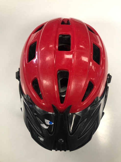 Used Cascade CLH2 Lacrosse Helmet Red One Size 11653-S000184548