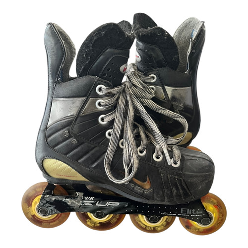 Vist Large View of Product Image Which is Used Nike SHADOW CARRERA Roller Hockey Skates Black Junior 03 11820-S000040349