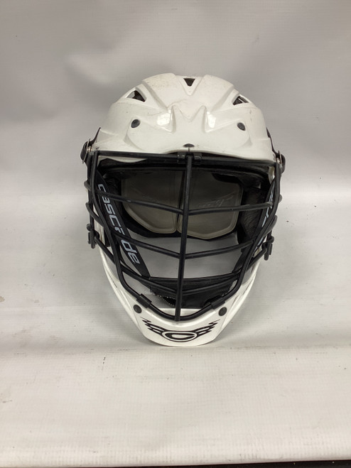 Vist Large View of Product Image Which is Used Cascade CPV-R Lacrosse Helmet White XS/S 11851-S000031339
