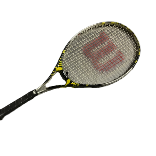 Used Wilson TITANIUM ATTACK 26 Junior Tennis Racquet Grey 26" 11730-S000064543