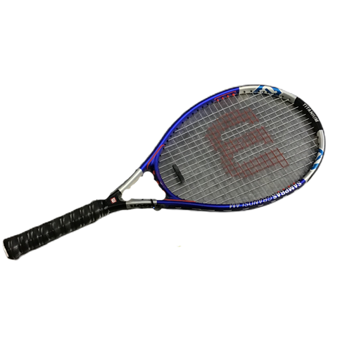 Used Wilson SAMPRAS GRAND SLAM Adult Tennis Racquet Royal Blue 4 1/2" 11730-S000064548