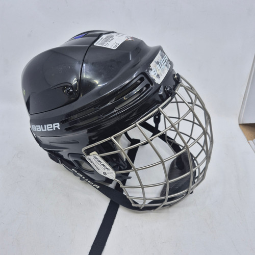Vist Large View of Product Image Which is Used Bauer BHH3500 Helmet Cage Combo Black LG 10589-S000412965