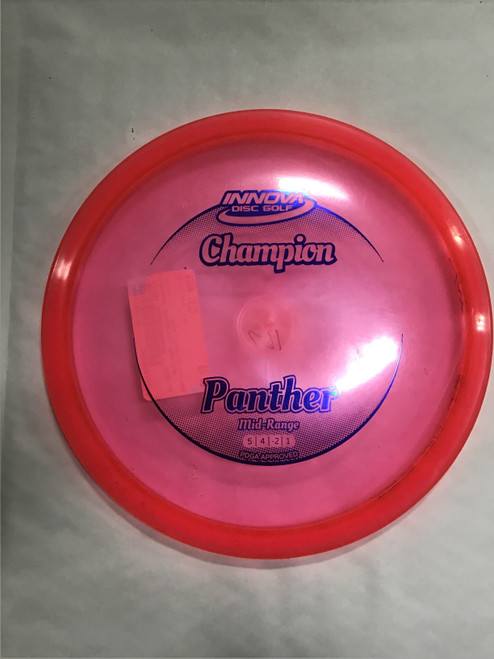 Used Innova CHAMPION PANTHER Disc Golf Mid Range Neon Pink 167g 10242-S000267510