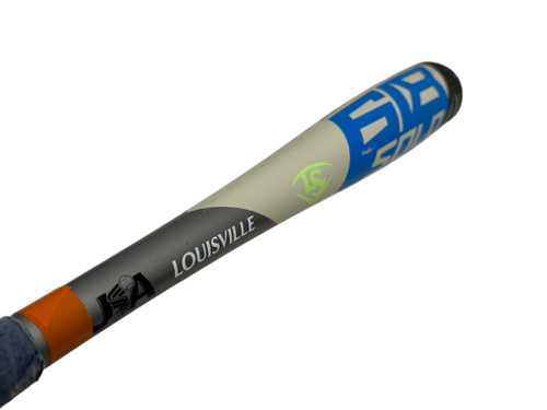 Vist Large View of Product Image Which is Used Louisville Slugger 618 SOLO WTLUBU618B11 -11 USA 2 5/8 Baseball Bat 29" 29/18