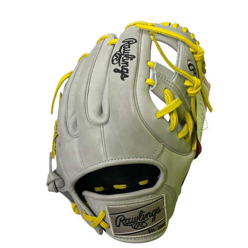Used Rawlings PROR314U-2GY HEART OF THE HIDE BB/SB Glove RH Throw Grey 11 1/2" 11484-S000278730