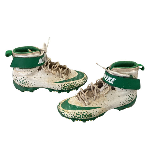 Vist Large View of Product Image Which is Used Nike Jr FB Cleats Green And White Junior 06 11760-S000075260