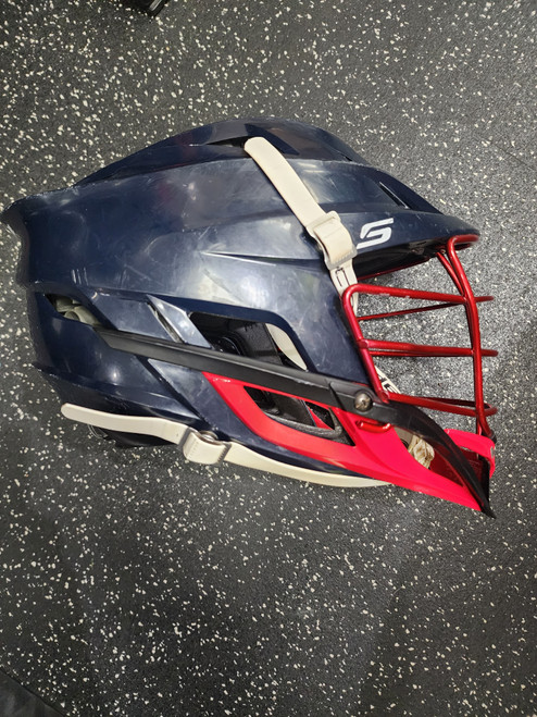 Used Cascade S Lacrosse Helmet Navy Blue One Size 11849-S000027453