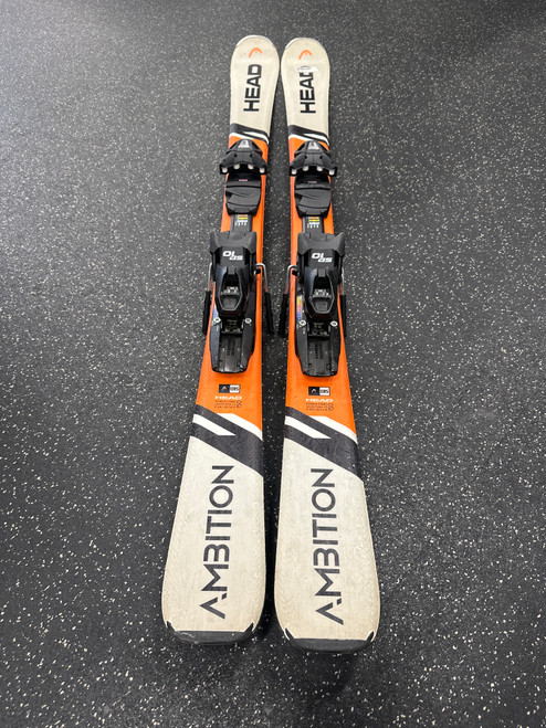 Used Head AMBITION SKIS Mens DH Ski/Binding White 150 cm 11726-S000280622
