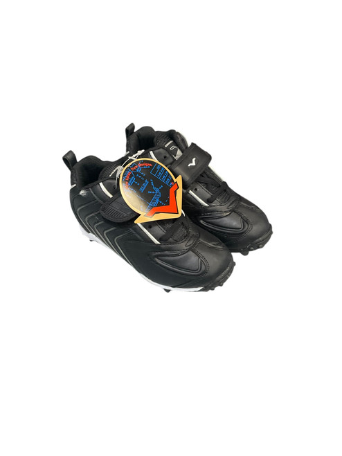 Vist Large View of Product Image Which is Used Jr FB Cleats Black Junior 01 11768-S000223376
