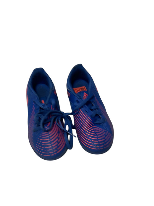 Vist Large View of Product Image Which is Used Adidas PREDATOR EDGE .4 GX2649 Soccer Indoor Shoes Royal Blue Youth 13.5