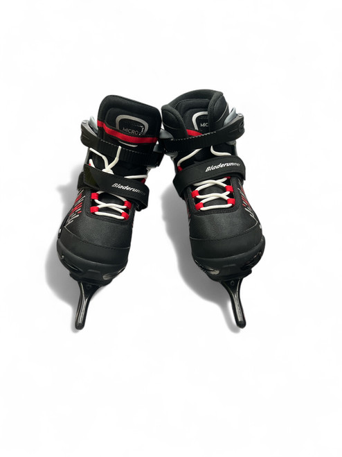 Vist Large View of Product Image Which is Used ROLLERBLADE BLADE RUNNER Youth Hockey Skate Black Adjustable 11863-S000021815