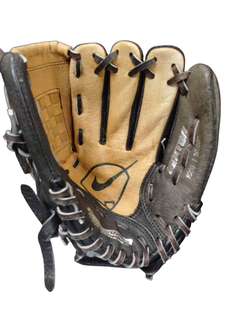 Vist Large View of Product Image Which is Used Nike IGNITOR BB/SB Glove RH Throw Brown 10"