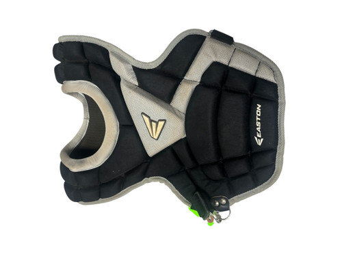 Vist Large View of Product Image Which is Used Easton Catchers Chest Protector Black Youth 13" Age 9-12