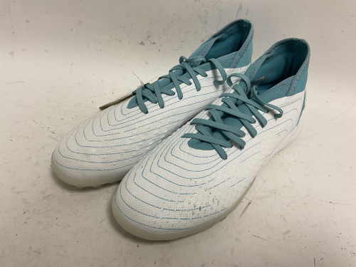 Vist Large View of Product Image Which is Used Adidas Predator Accuracy .3 ID9325 Soccer Turf Shoes White And Royal Blue Senior 9.5