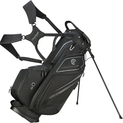 Vist Large View of Product Image Which is New CLEVELAND CG LT STAND BAG-BLACK 11147-CLE12133983
