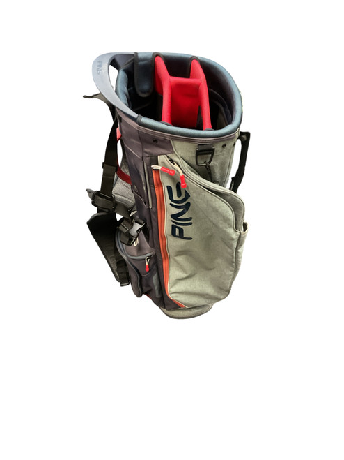 Vist Large View of Product Image Which is Used Ping HOOFER LITE Mens Stand Bag Grey 11859-S000021894