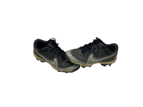 Used Nike DIAMOND BASEBALL BB/SB Cleats Black Junior 04 11347-S000246421