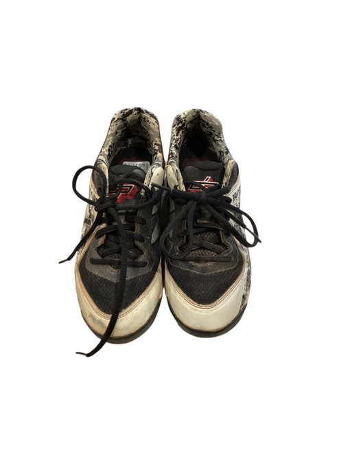 Used New Balance BLACK AND WHITE CAMO BB/SB Cleats Black Junior 04 11884-S000045958