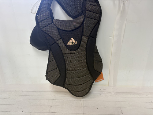 Used Adidas CHEST PAD Catchers Chest Protector Black Intermed 11523-S000158255