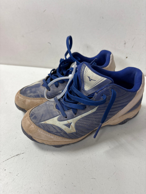 Used Mizuno FRANCHISE LOW BB/SB Cleats Royal Blue Junior 02 11891-S000301602