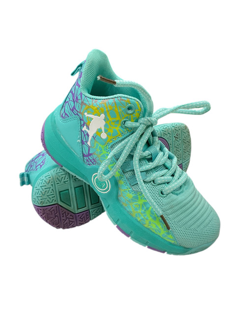 Used Basketball Shoes Y Carolina Blue Junior 02 11856-S000019012