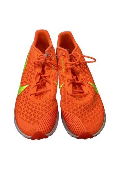 Vist Large View of Product Image Which is Used Nike Track & Field Cleats Adult Orange Senior 15