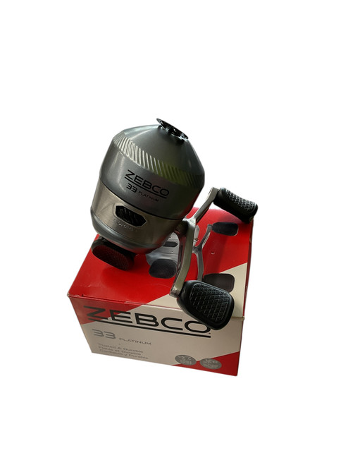 New Zebco 33 PLATINUM NEW Fishing Reel Only 11870-S000022557