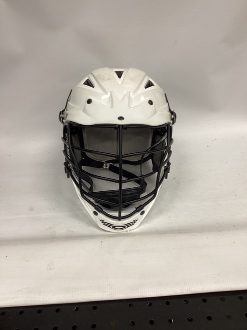 Vist Large View of Product Image Which is Used Cascade CPV-R Lacrosse Helmet White S/M 11851-S000031577
