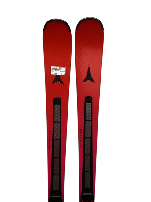 Vist Large View of Product Image Which is Used Atomic REDSTER Mens DH Ski/Binding Red 176 cm