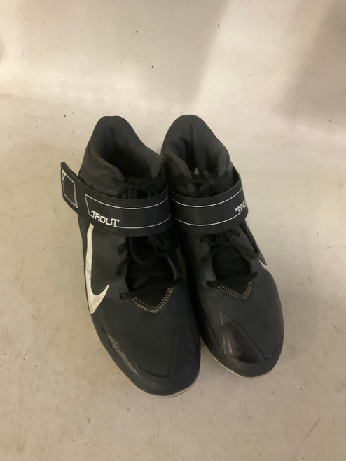 Used Nike MIKE TROUT CLEATS BB/SB Cleats Black Senior 10.5 11790-S000044304