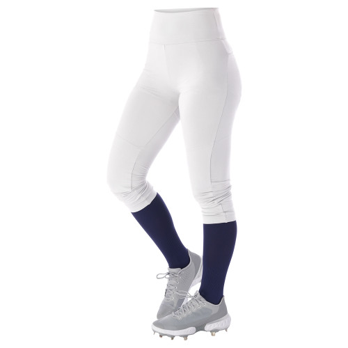Vist Large View of Product Image Which is New Hot Shot Softball Pants Wht Sr Lg