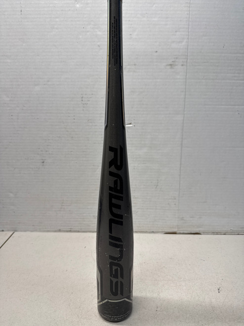 Vist Large View of Product Image Which is Used Rawlings VELO USZV10 30/20 USA 2 5/8” Bat - Black/Grey