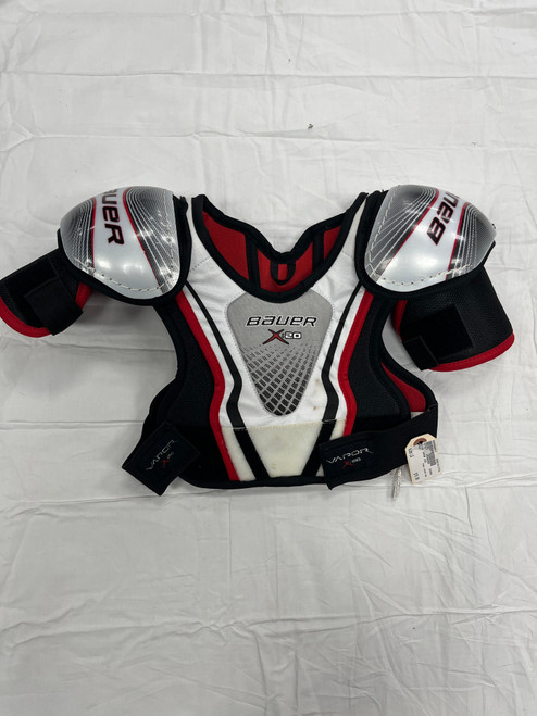 Vist Large View of Product Image Which is Used Bauer VAPOR X20 Youth Shoulder Pads LG