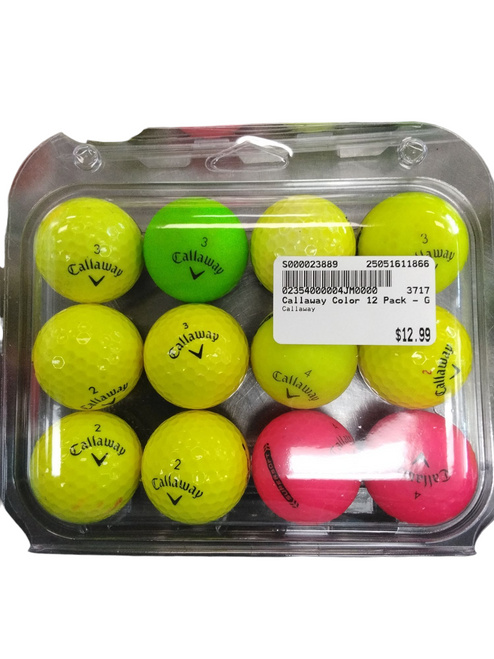 Vist Large View of Product Image Which is Used Callaway 12 Pack - Golf Balls