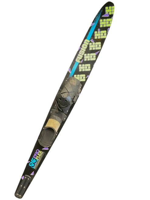 Vist Large View of Product Image Which is Used FUSION 8.5 PRO FLEX Slalom Ski Black 68"