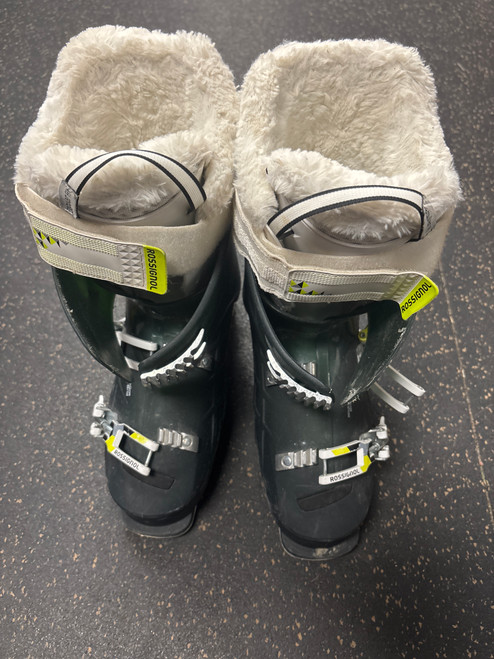 Used Rossignol ALL TRACK Mens DH Ski Boot Dark Green 265 MP - M08.5 - W09.5 11774-S000080695
