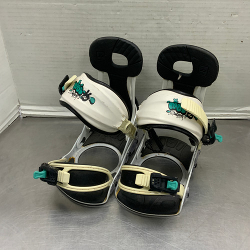Used Ride MICRO Girls Binding Only White SM 11762-S000062857