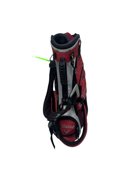 Vist Large View of Product Image Which is Used Callaway XJ SERIES Jr Golf Stand Bag Red